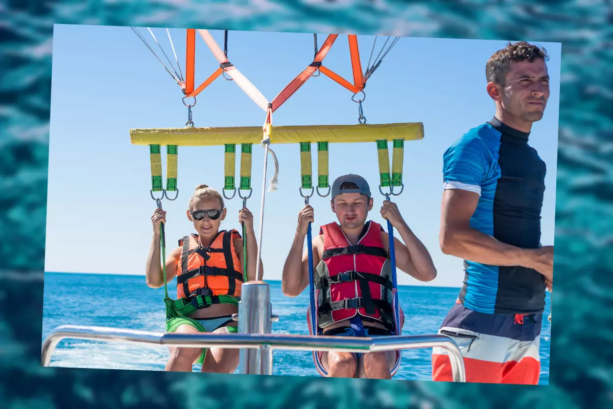 can you parasail off a cruise ship